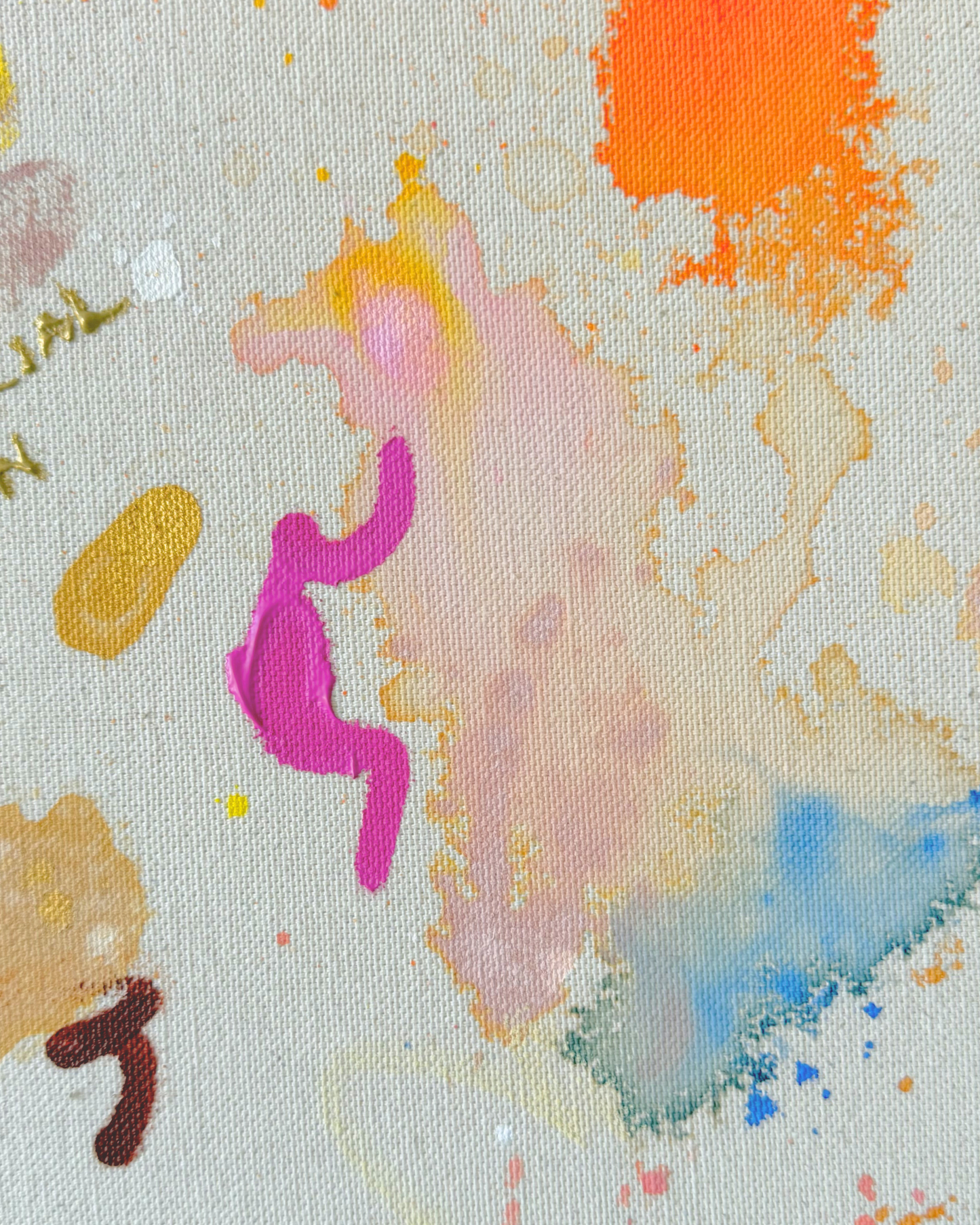 BEING ALIVE IS THE SPECIAL OCCASION 80x80cm