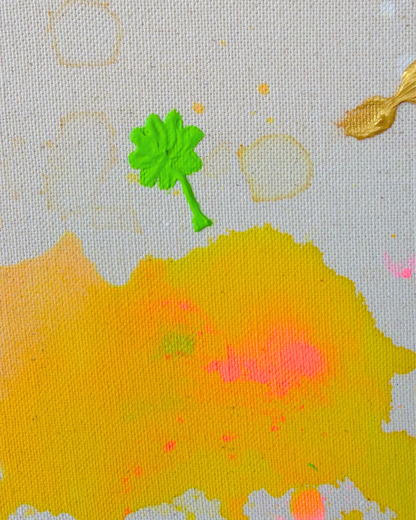 ICH WÜNSCH DIR Schwan 30x30cm
