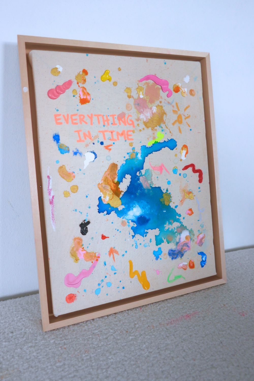 EVERYTHING IN TIME 33x43cm