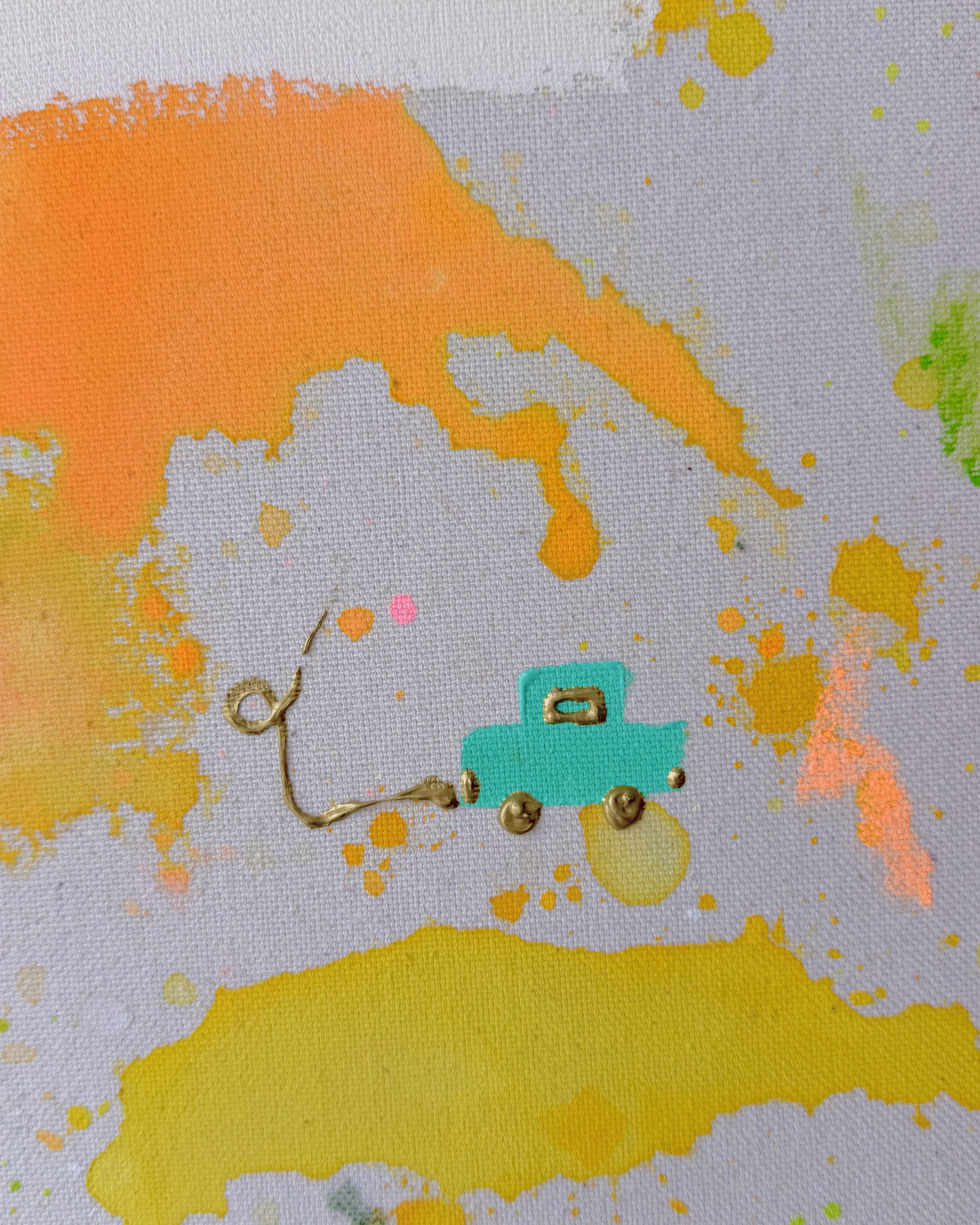 ICH WÜNSCH DIR Popcorn 40x40cm