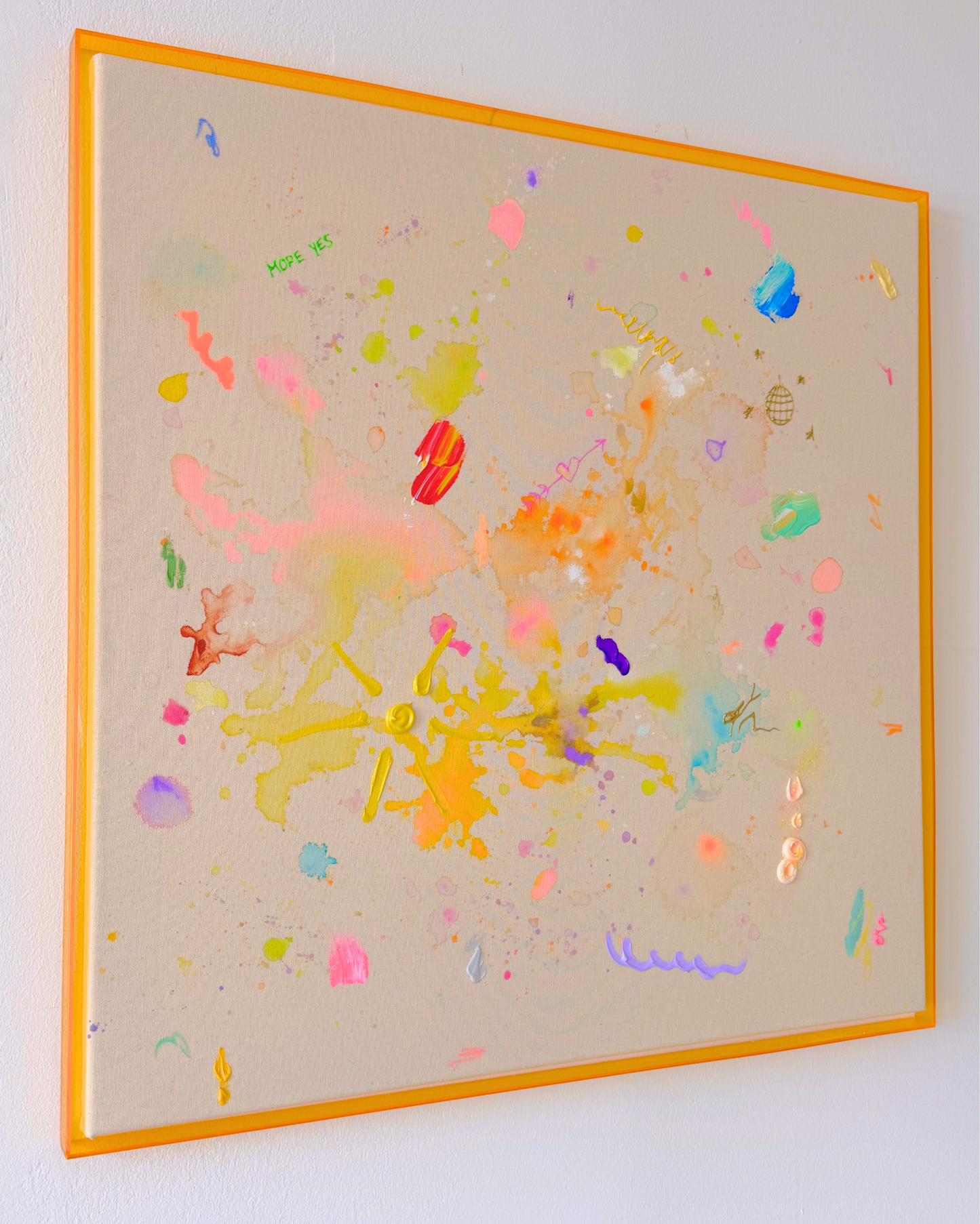 MORE YES 70x70cm