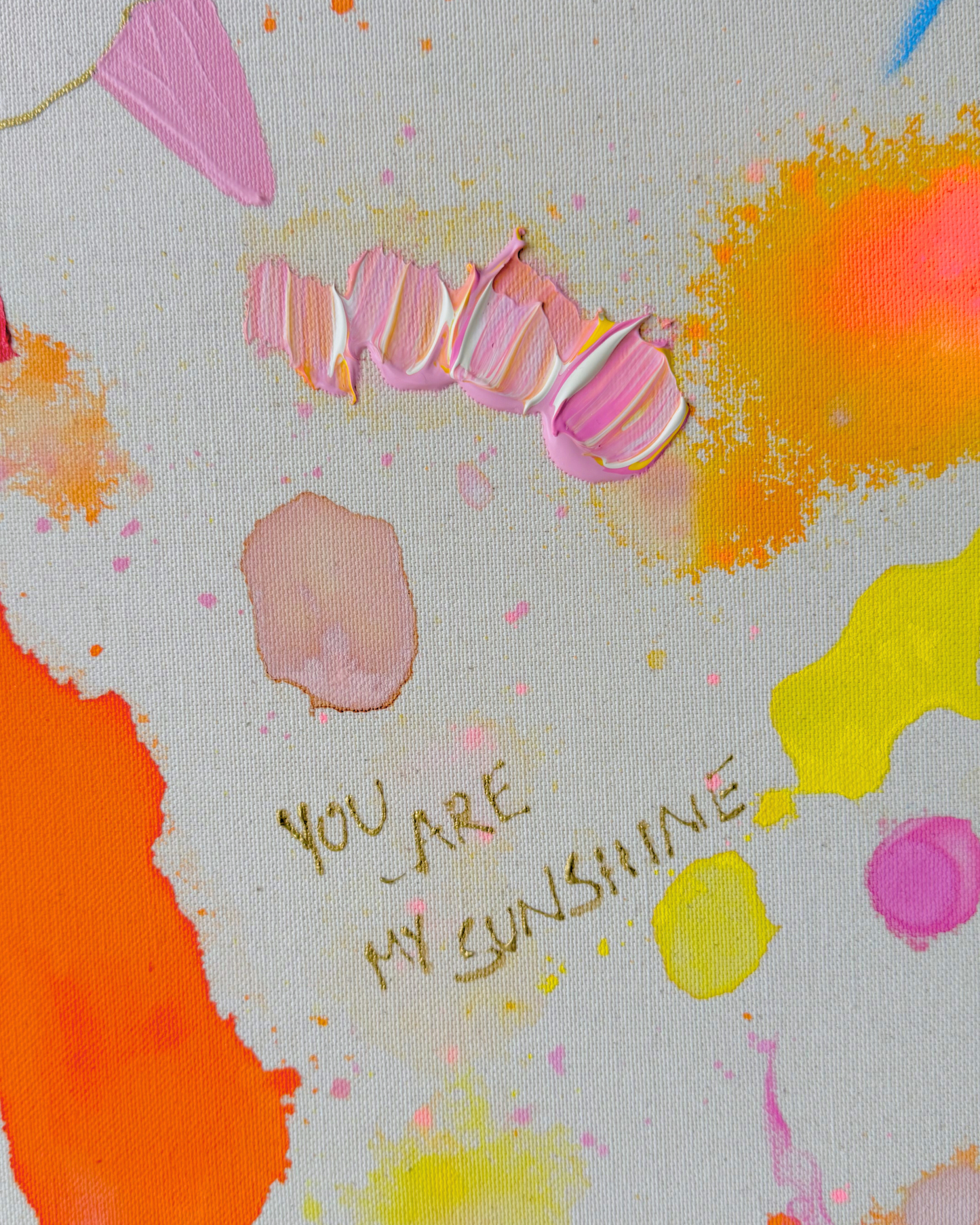 ICH WÜNSCH DIR Girlande 40x50cm