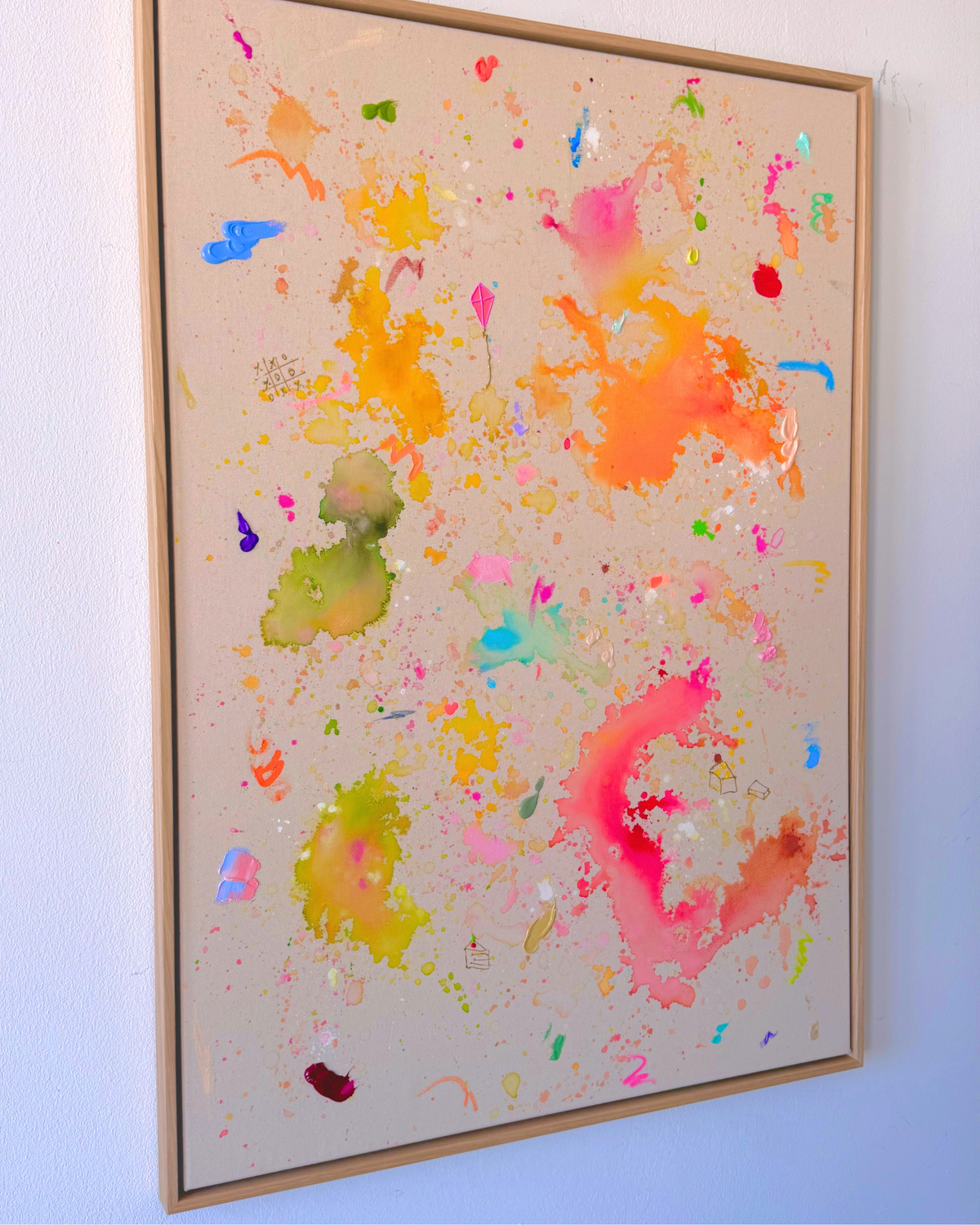 Ich wünsch dir Tic Tag Toe 100x70cm