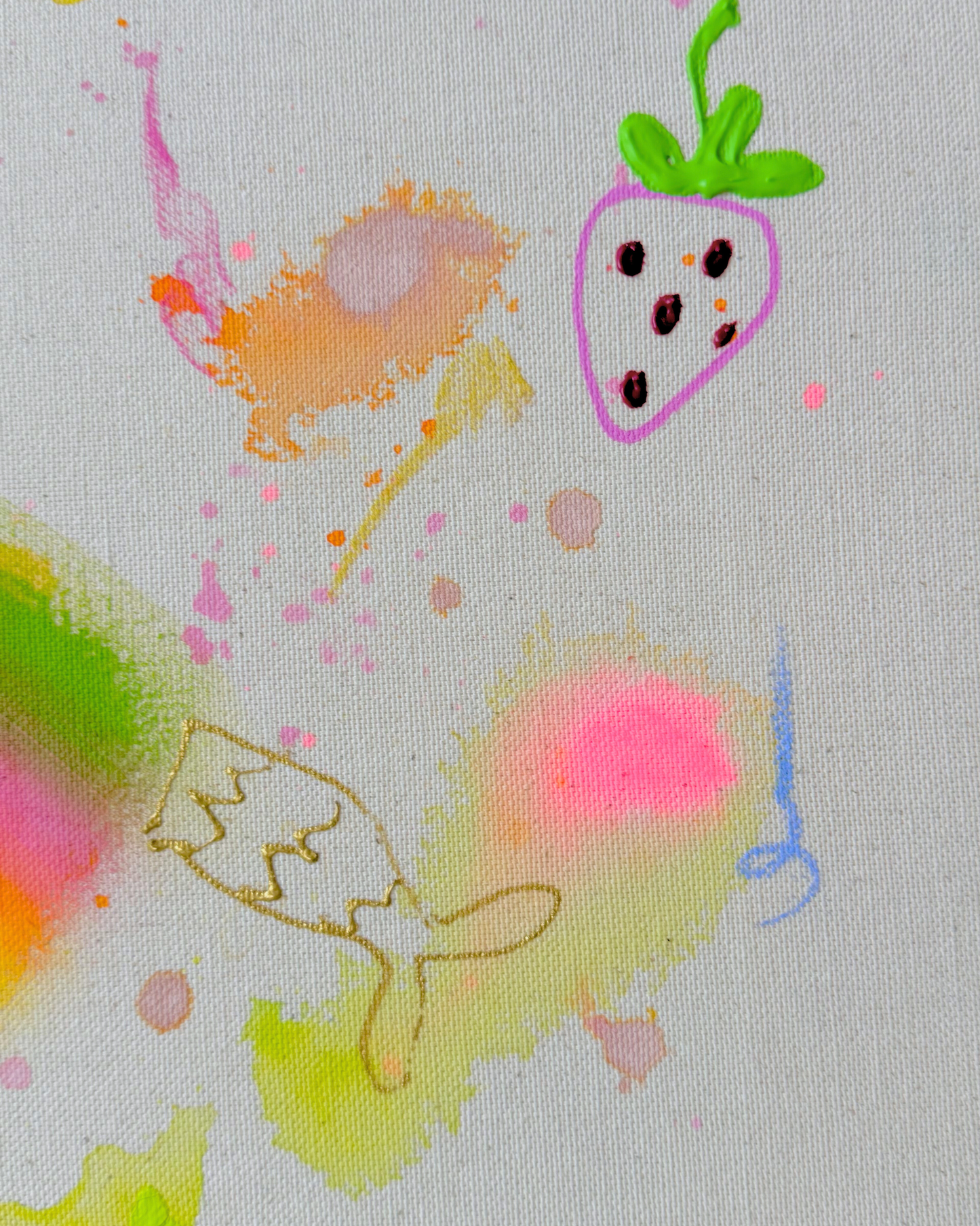 ICH WÜNSCH DIR Girlande 40x50cm