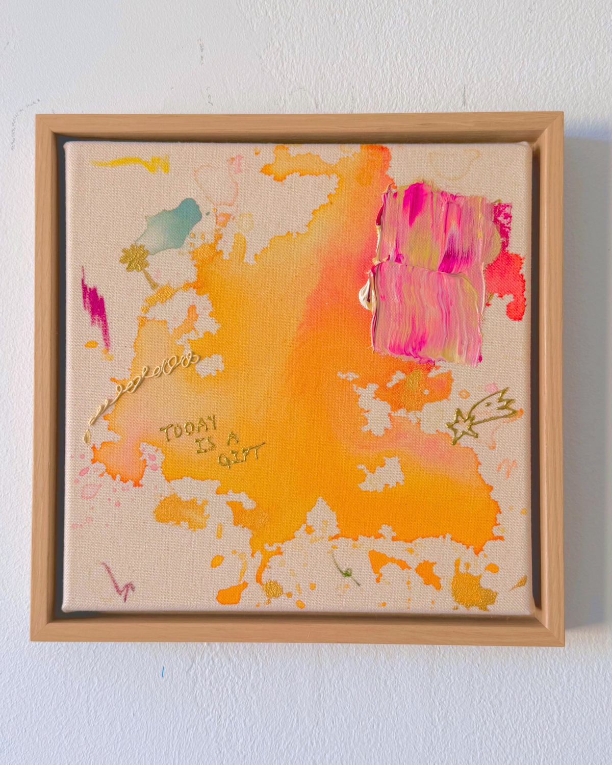TODAY IS A GIFT 25x25cm