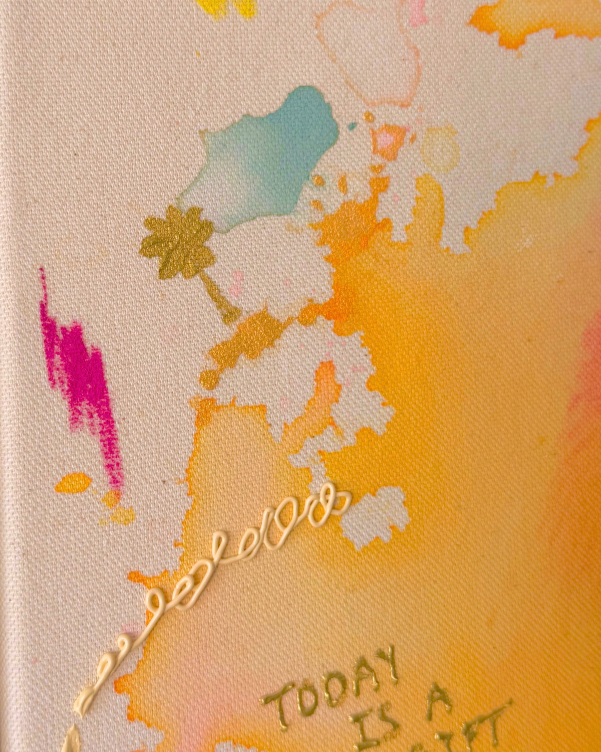 TODAY IS A GIFT 25x25cm