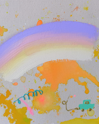 ICH WÜNSCH DIR Popcorn 40x40cm
