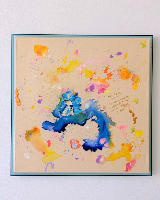 rich! i am rich 60x60cm