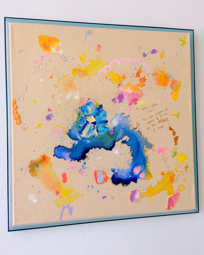 rich! i am rich 60x60cm