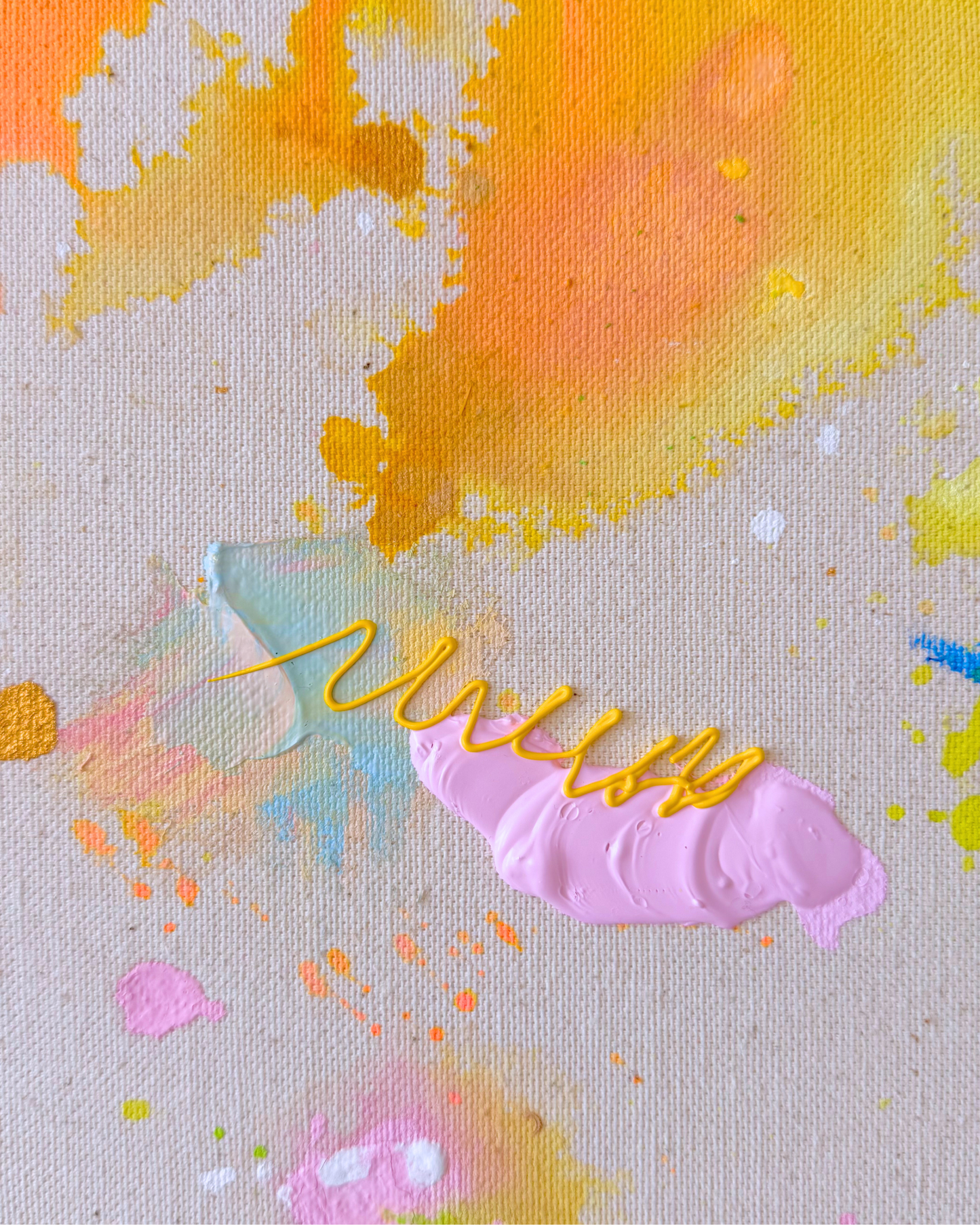 Ich wünsch dir Elefant 60x60cm