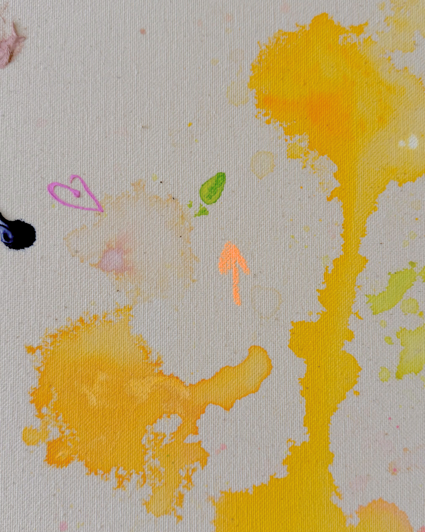 BEING ALIVE IS THE SPECIAL OCCASION 100x100cm