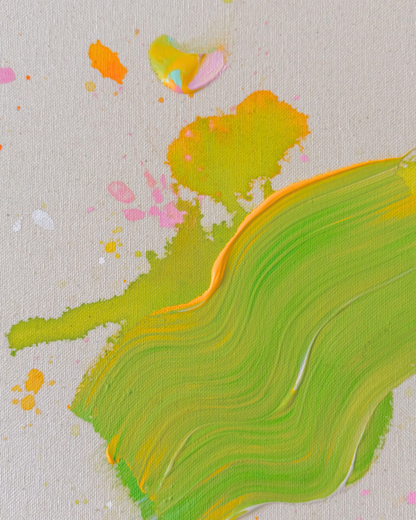 BEING ALIVE IS THE SPECIAL OCCASION 100x100cm
