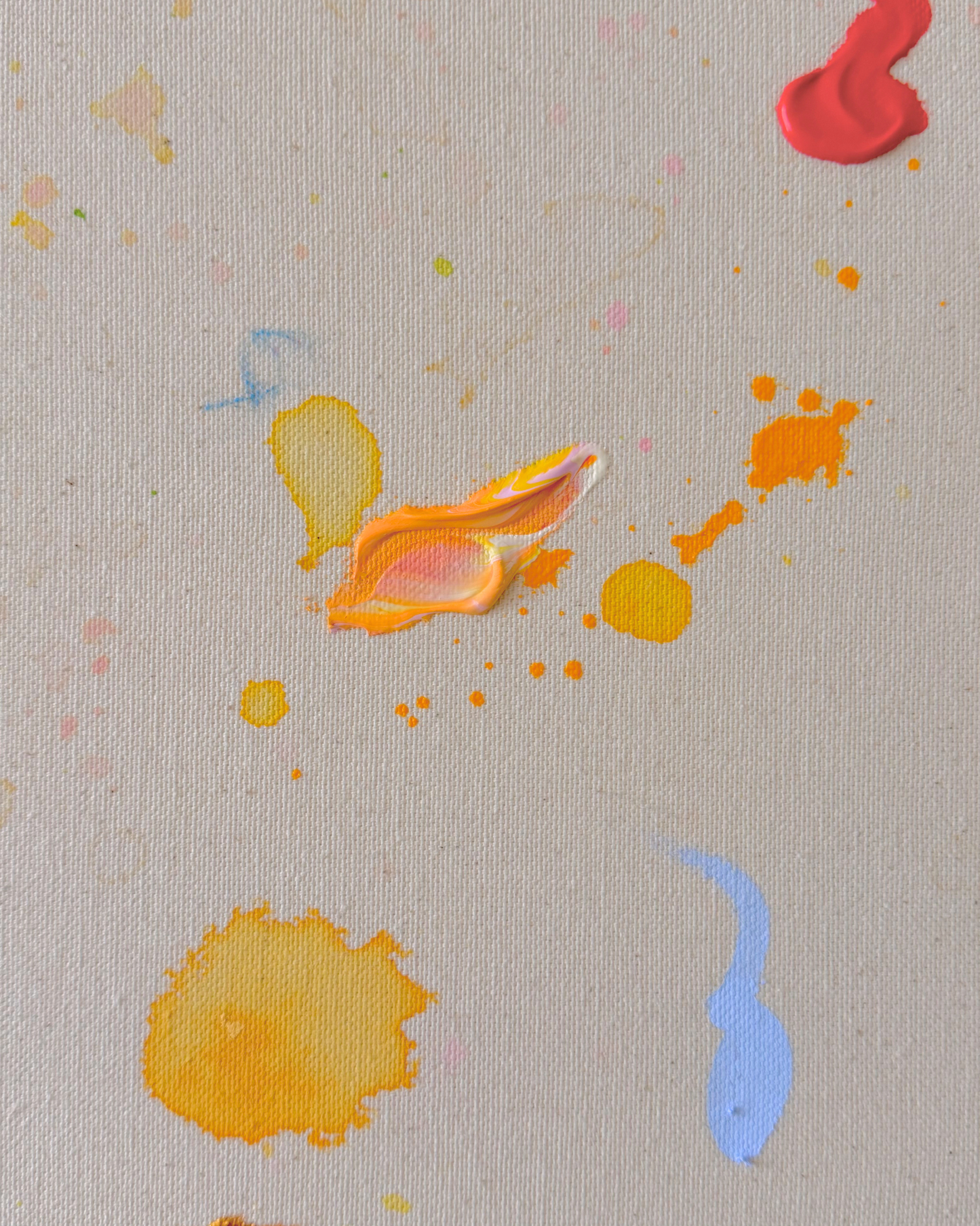 BEING ALIVE IS THE SPECIAL OCCASION 100x100cm