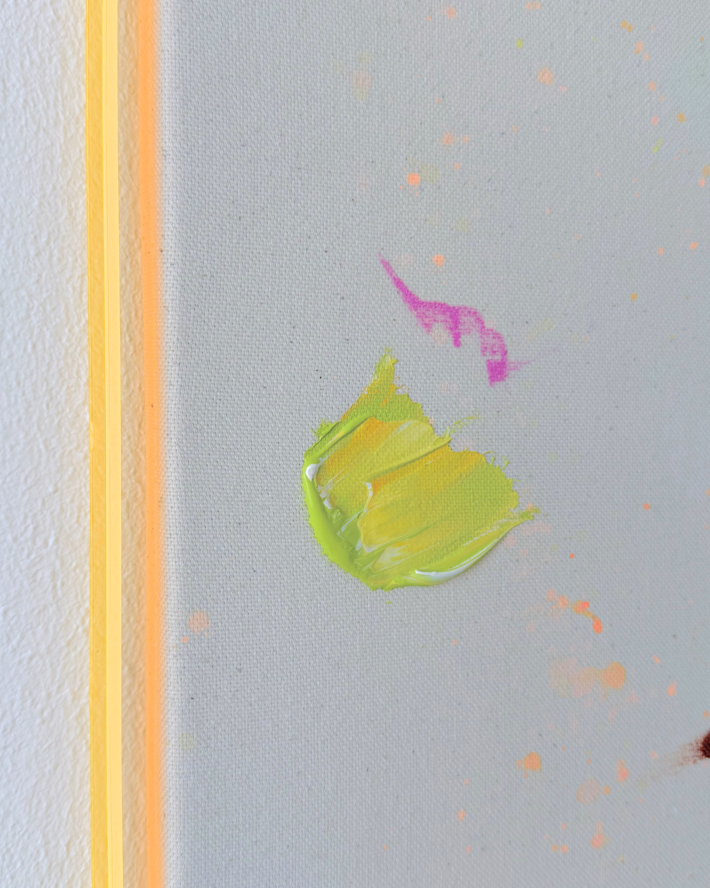 SOMETHING IN ME KNOWS WHERE I AM GOING 100x100cm