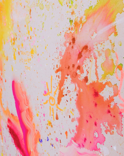 LIFE IS BEAUTIFUL & I HAVE TIME 150x200cm EXTRA TIEF