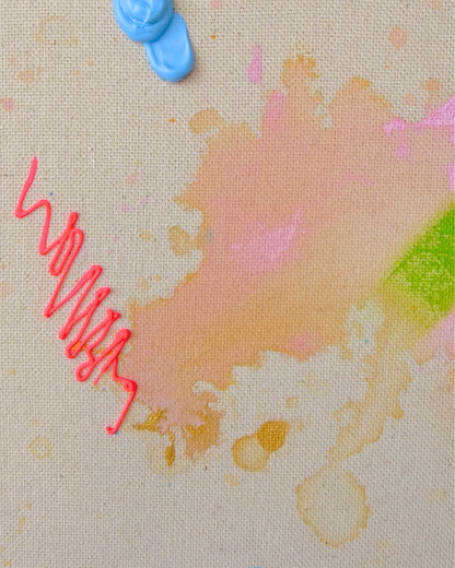 ICH WÜNSCH DIR Raupe 40x40cm