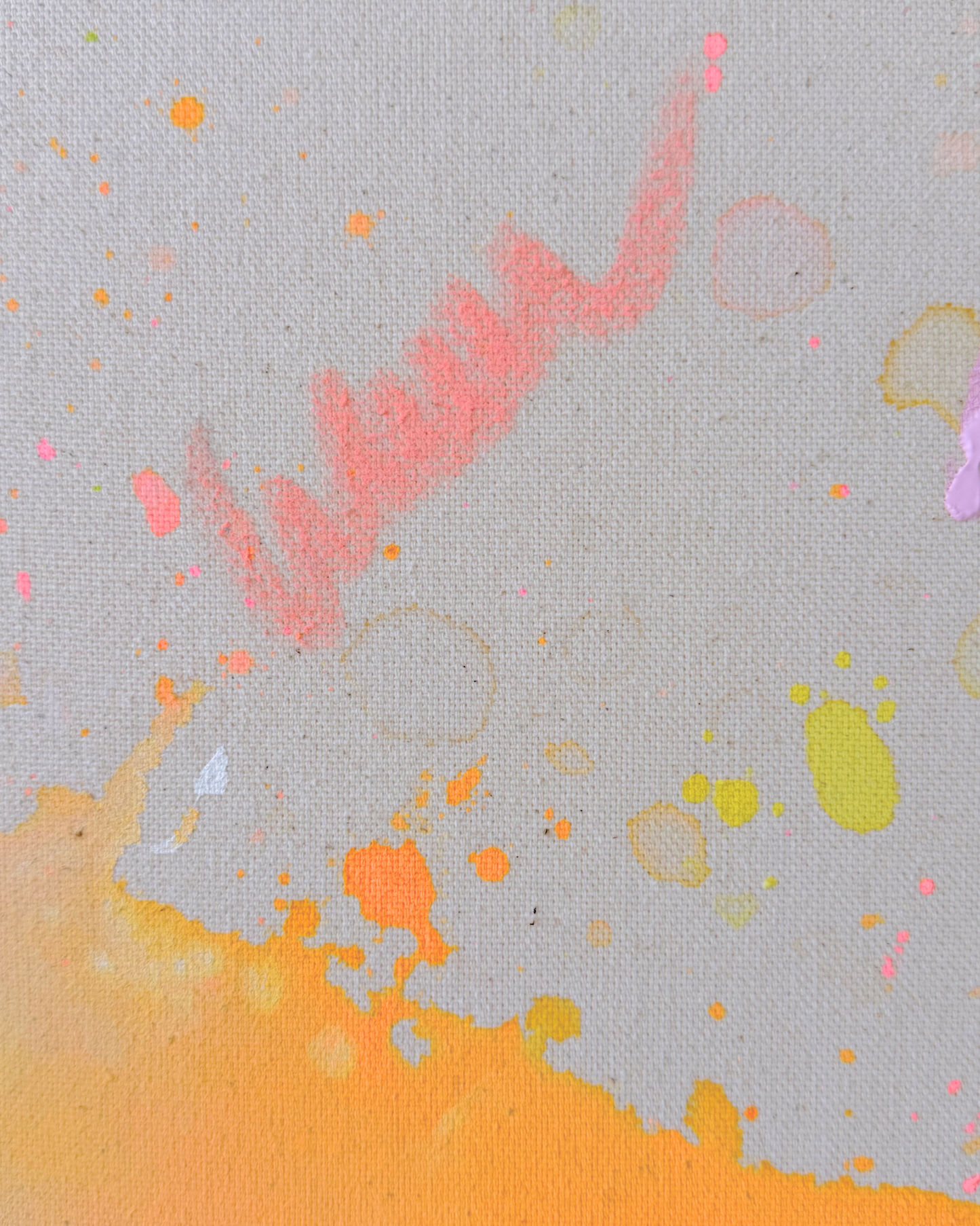 SOMETHING IN ME KNOWS WHERE I AM GOING 100x100cm