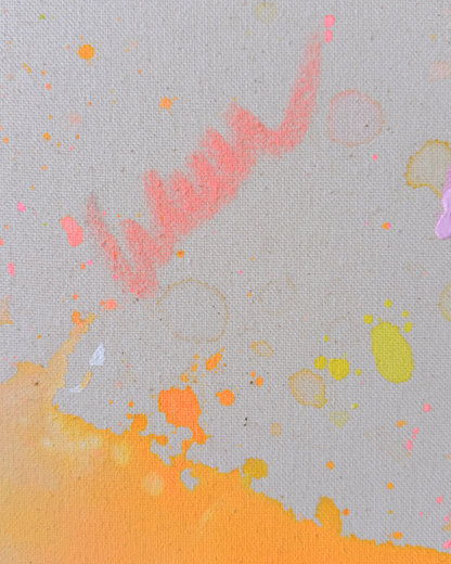 SOMETHING IN ME KNOWS WHERE I AM GOING 100x100cm