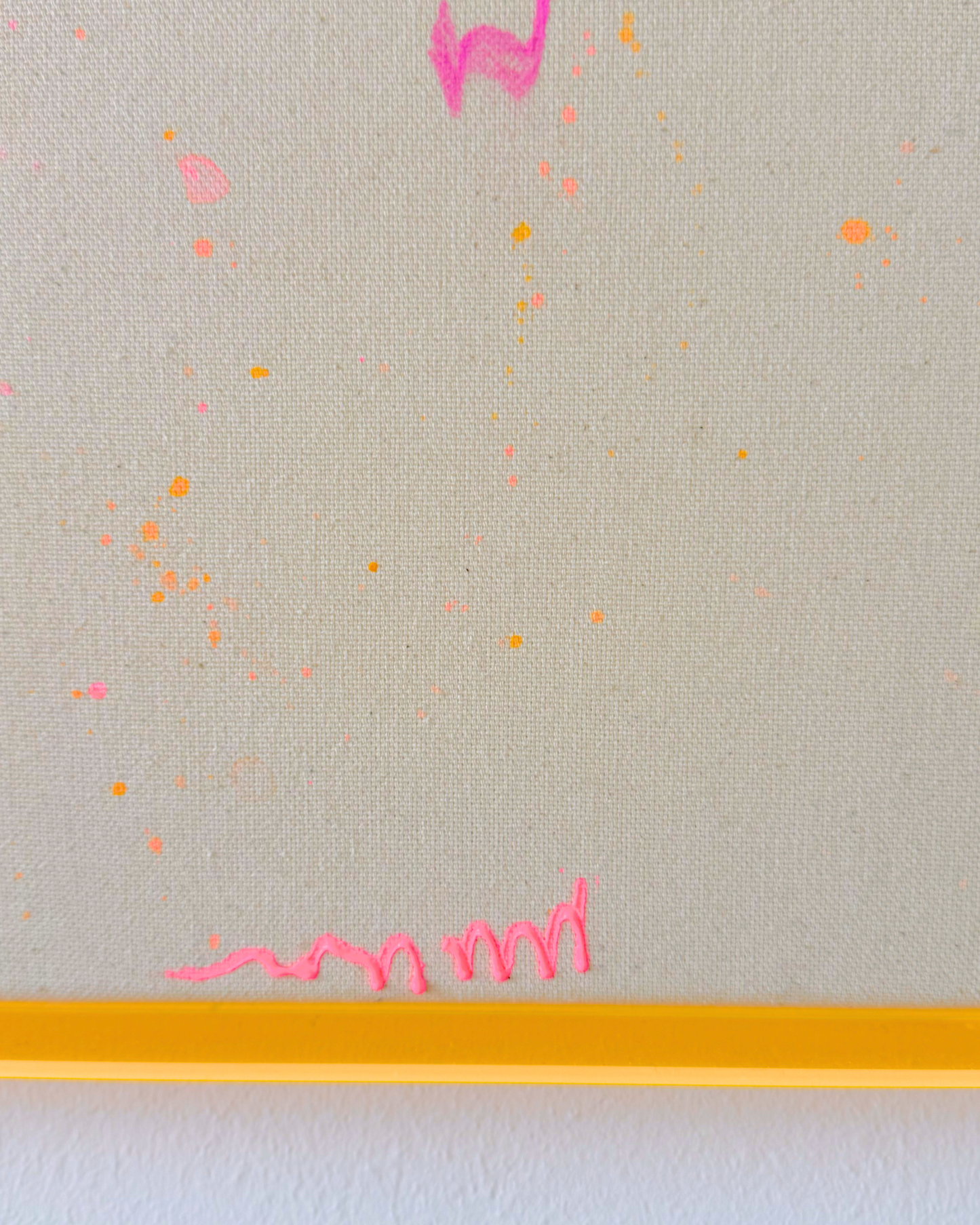 SOMETHING IN ME KNOWS WHERE I AM GOING 100x100cm