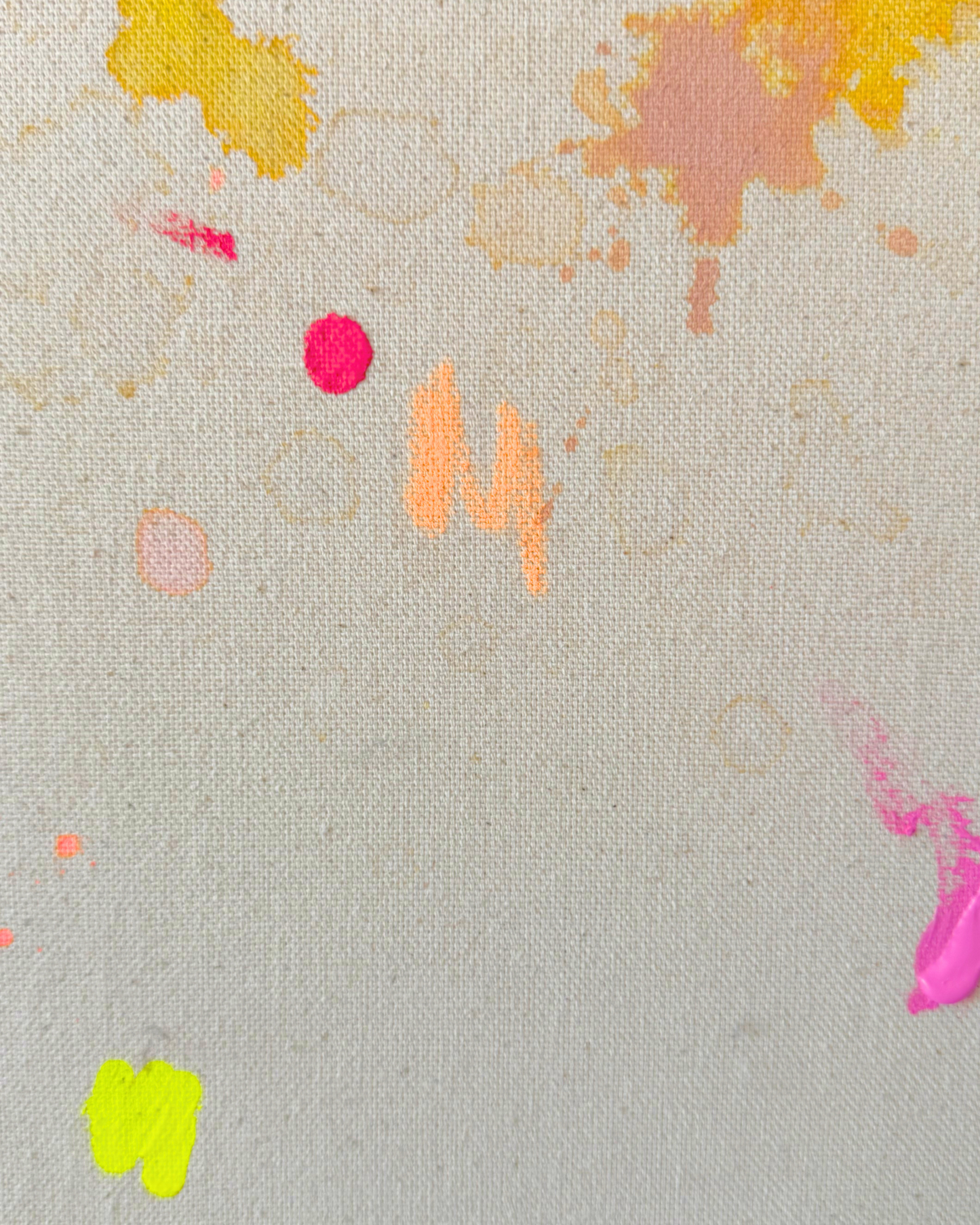 LOOK AT ALL THE MAGIC 70x70cm