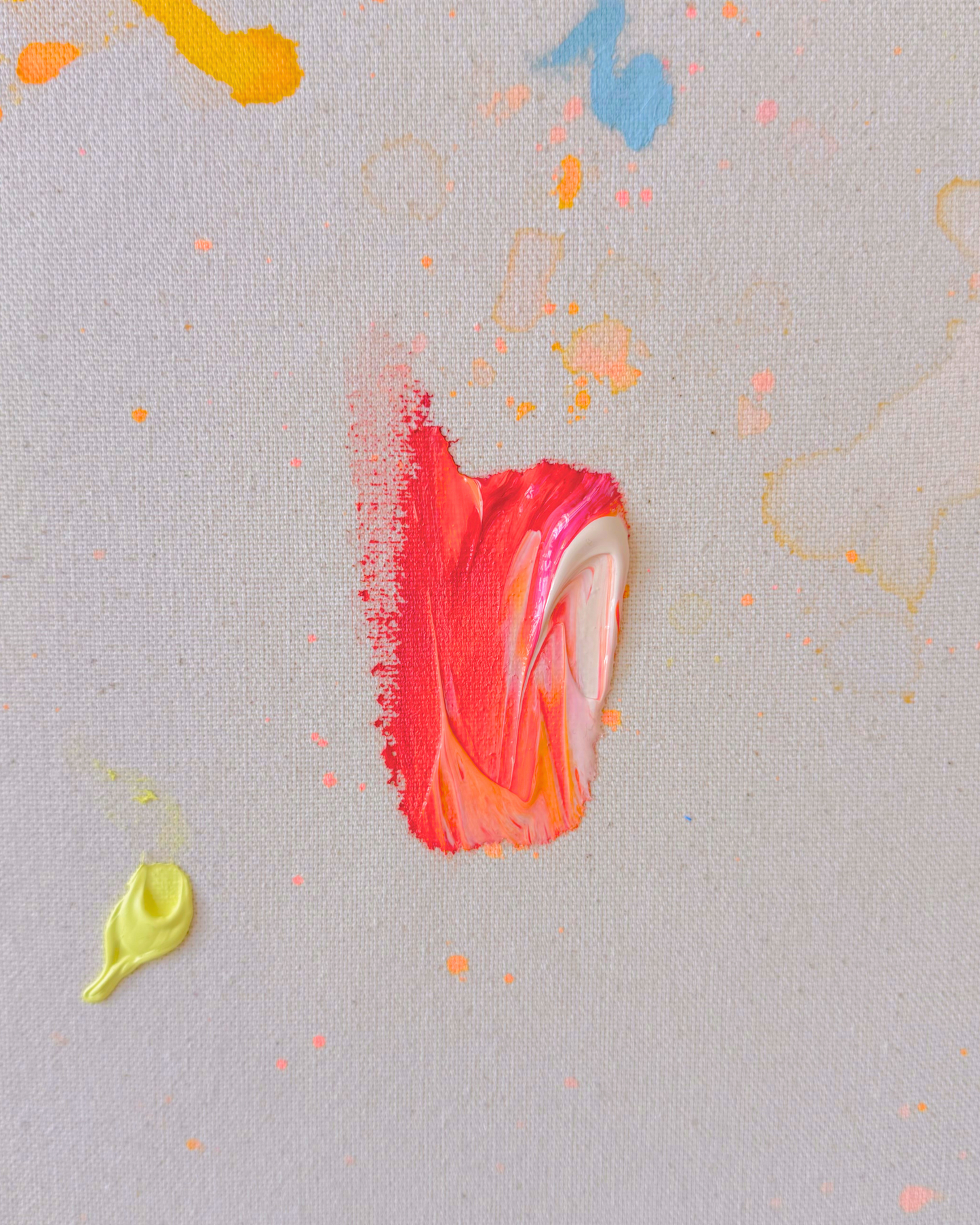 SOMETHING IN ME KNOWS WHERE I AM GOING 100x100cm