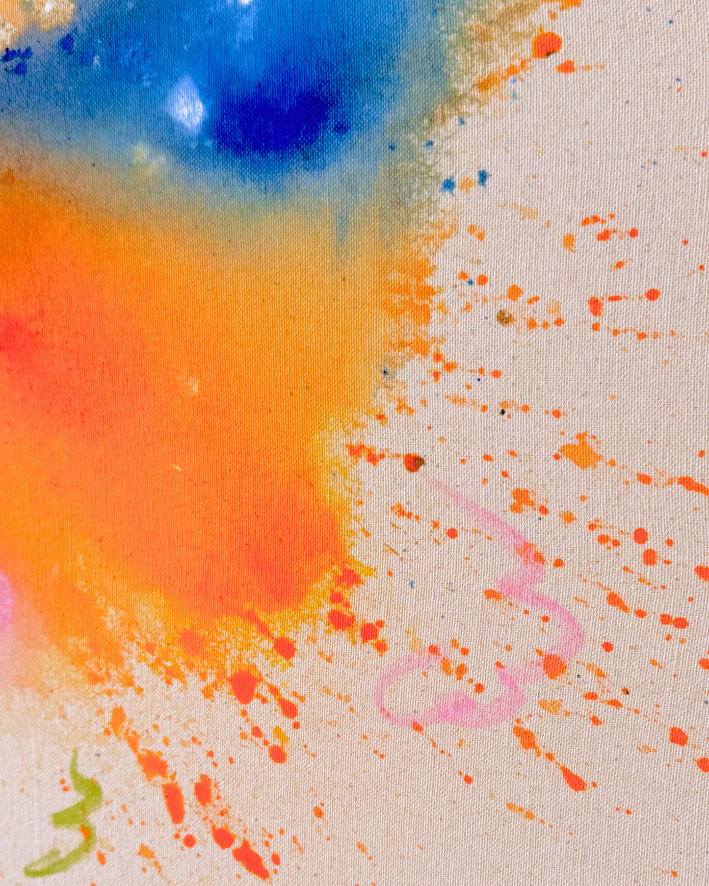 BEING ALIVE IS THE SPECIAL OCCASION 120x120cm