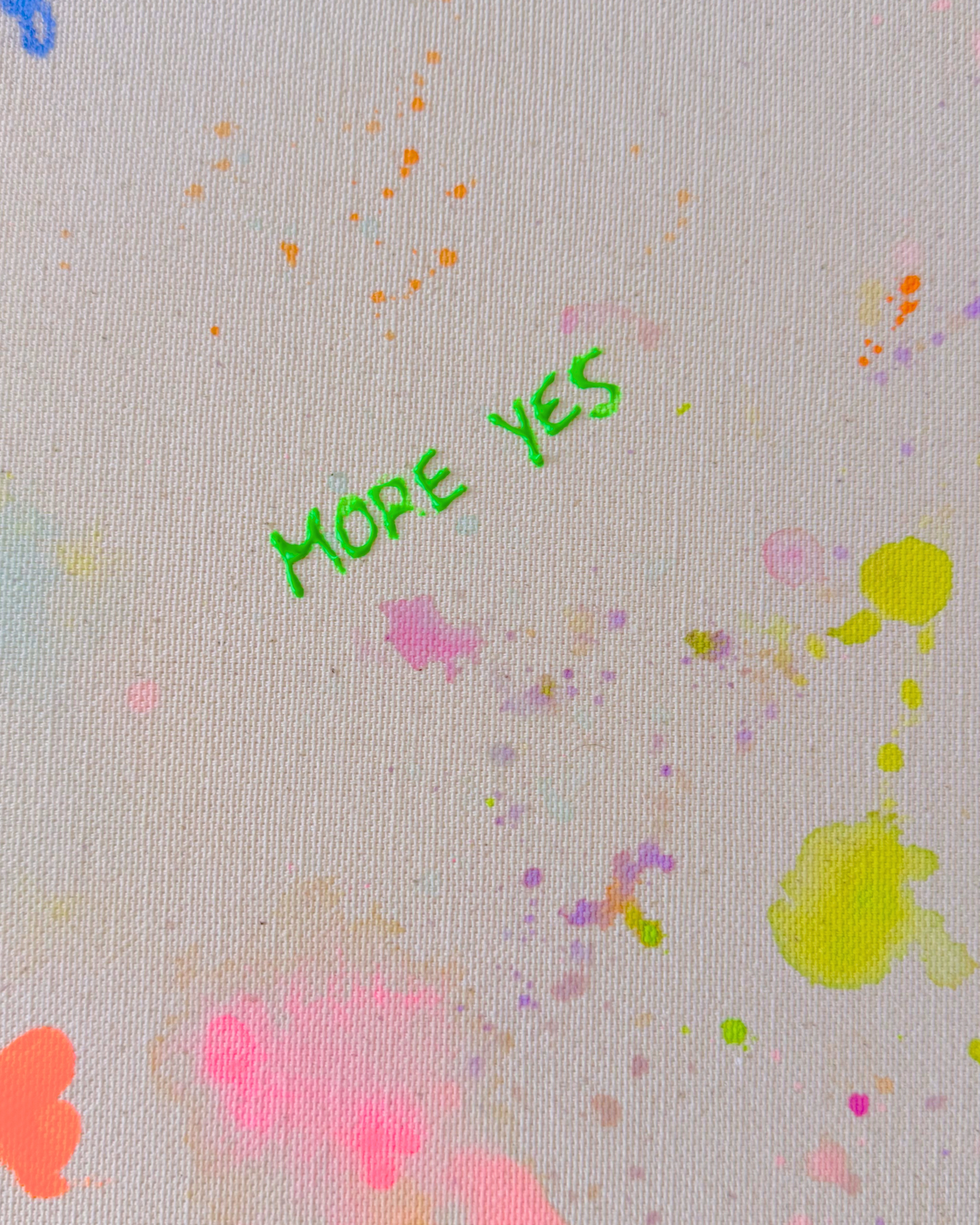 MORE YES 70x70cm