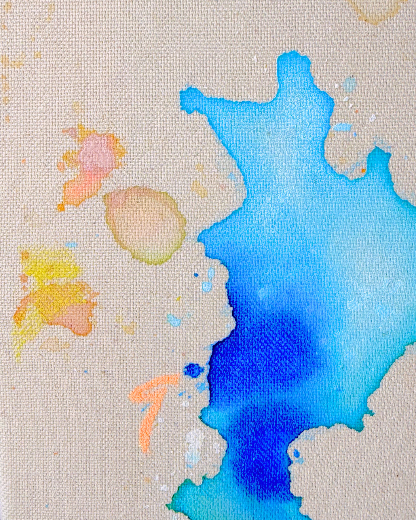 ICH WÜNSCH DIR Raupe 40x40cm
