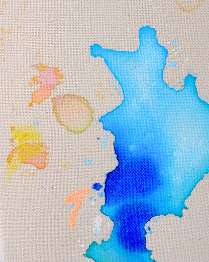 ICH WÜNSCH DIR Raupe 40x40cm