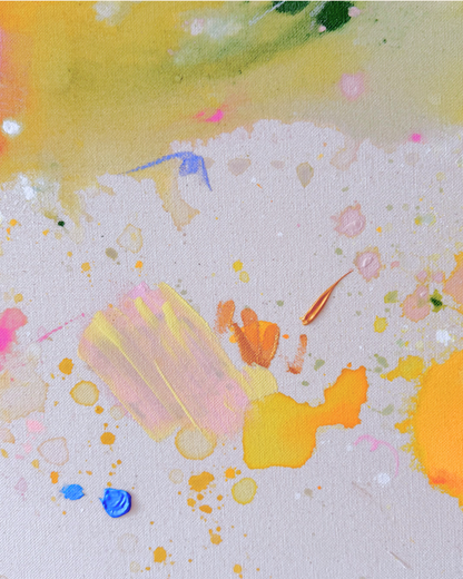 ICH WÜNSCH DIR Regenbogen 110x90cm