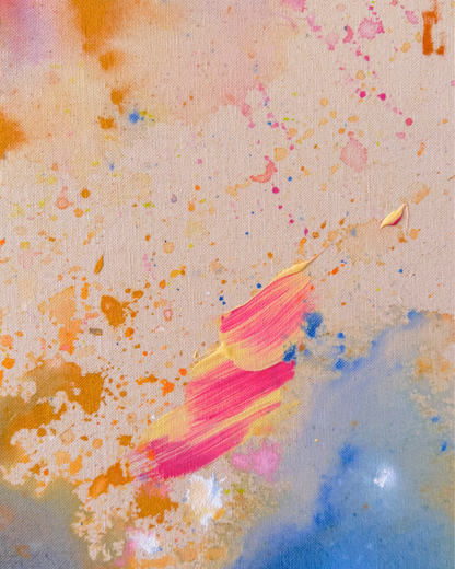 BEING ALIVE IS THE SPECIAL OCCASION 120x120cm