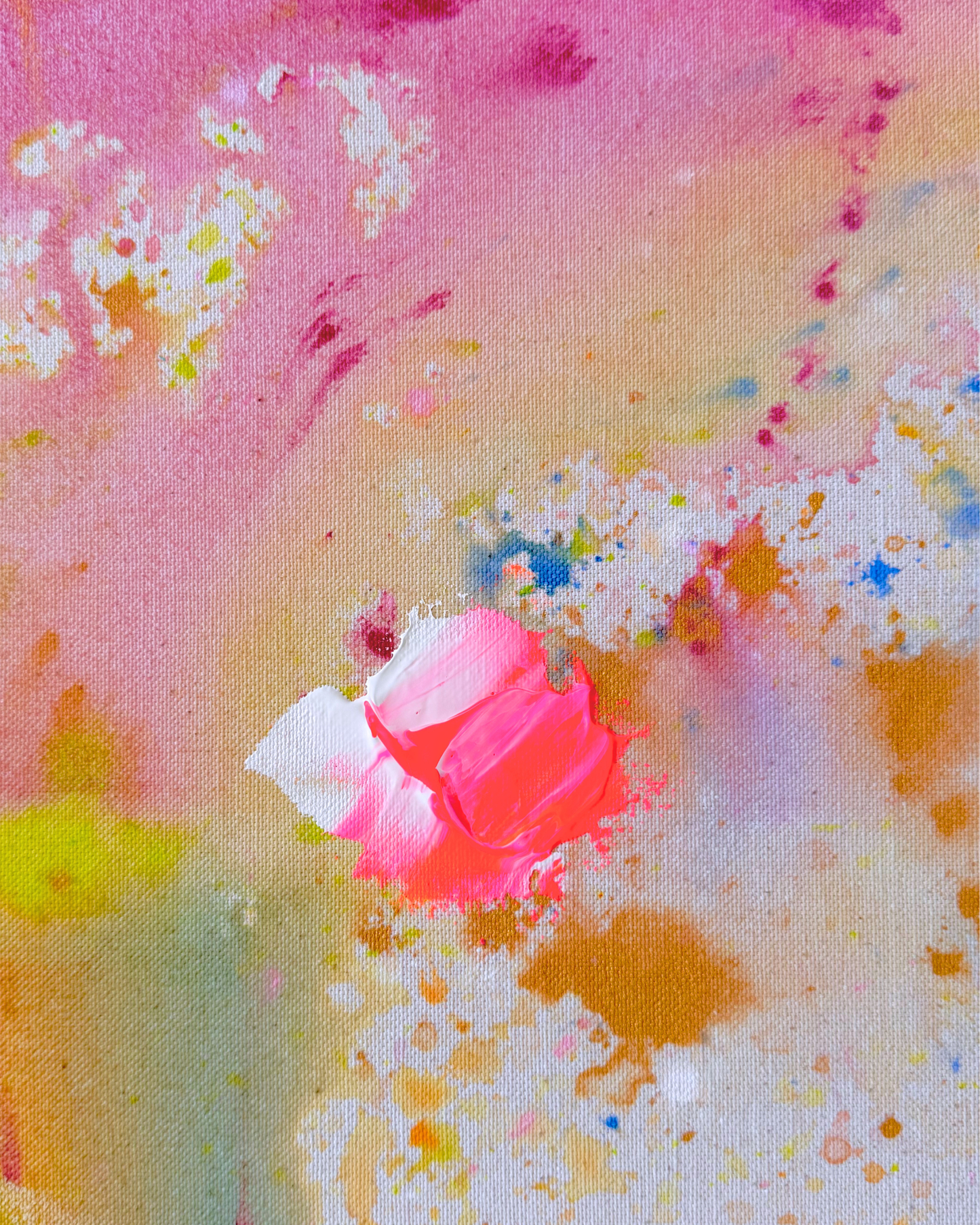BEING ALIVE IS THE SPECIAL OCCASION 120x120cm