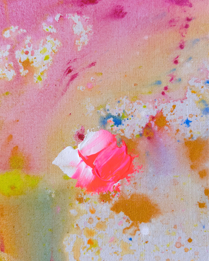 BEING ALIVE IS THE SPECIAL OCCASION 120x120cm