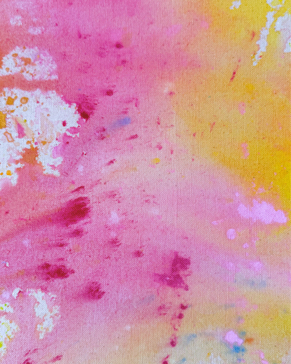BEING ALIVE IS THE SPECIAL OCCASION 120x120cm