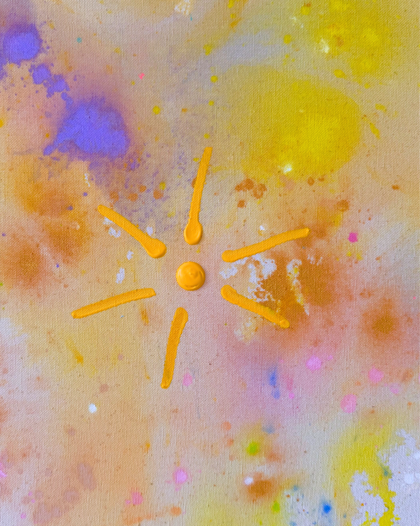 BEING ALIVE IS THE SPECIAL OCCASION 120x120cm