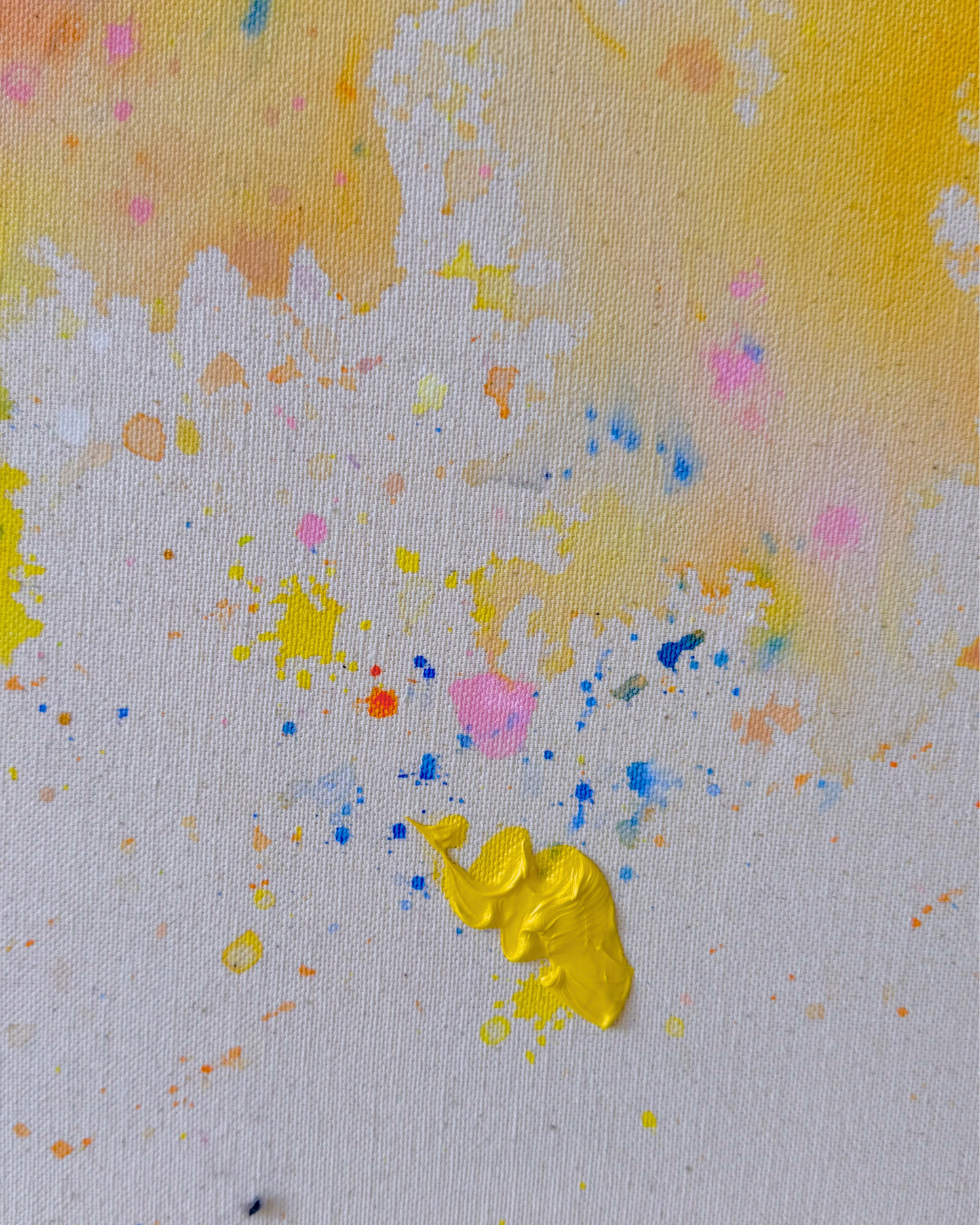 BEING ALIVE IS THE SPECIAL OCCASION 120x120cm