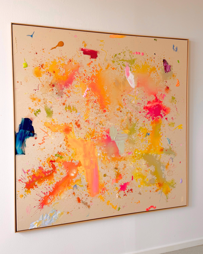 LOOK AT ALL THE MAGIC 160x160cm