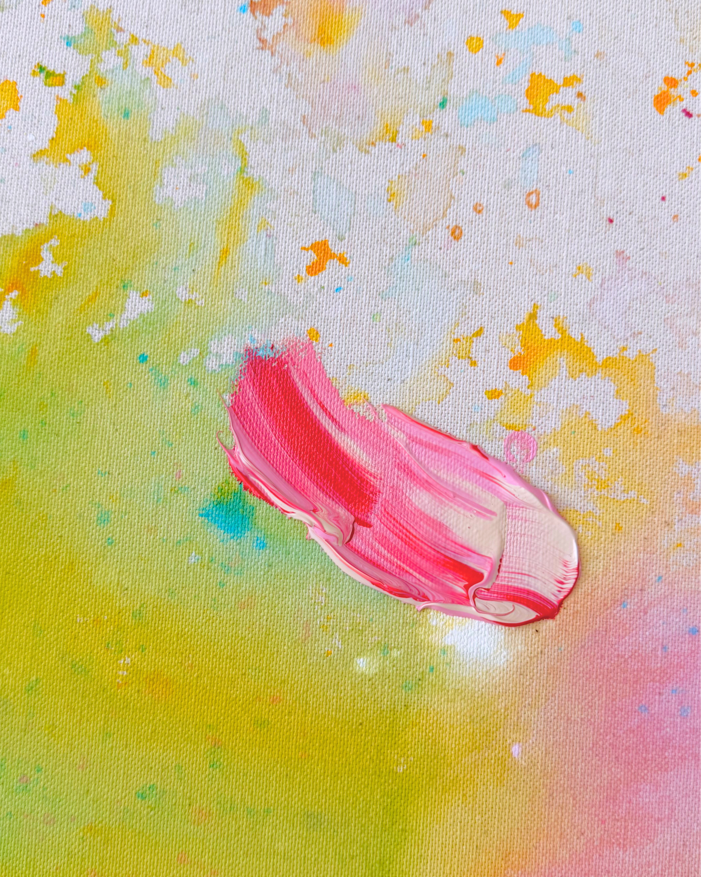 BEING ALIVE IS THE SPECIAL OCCASION 120x120cm
