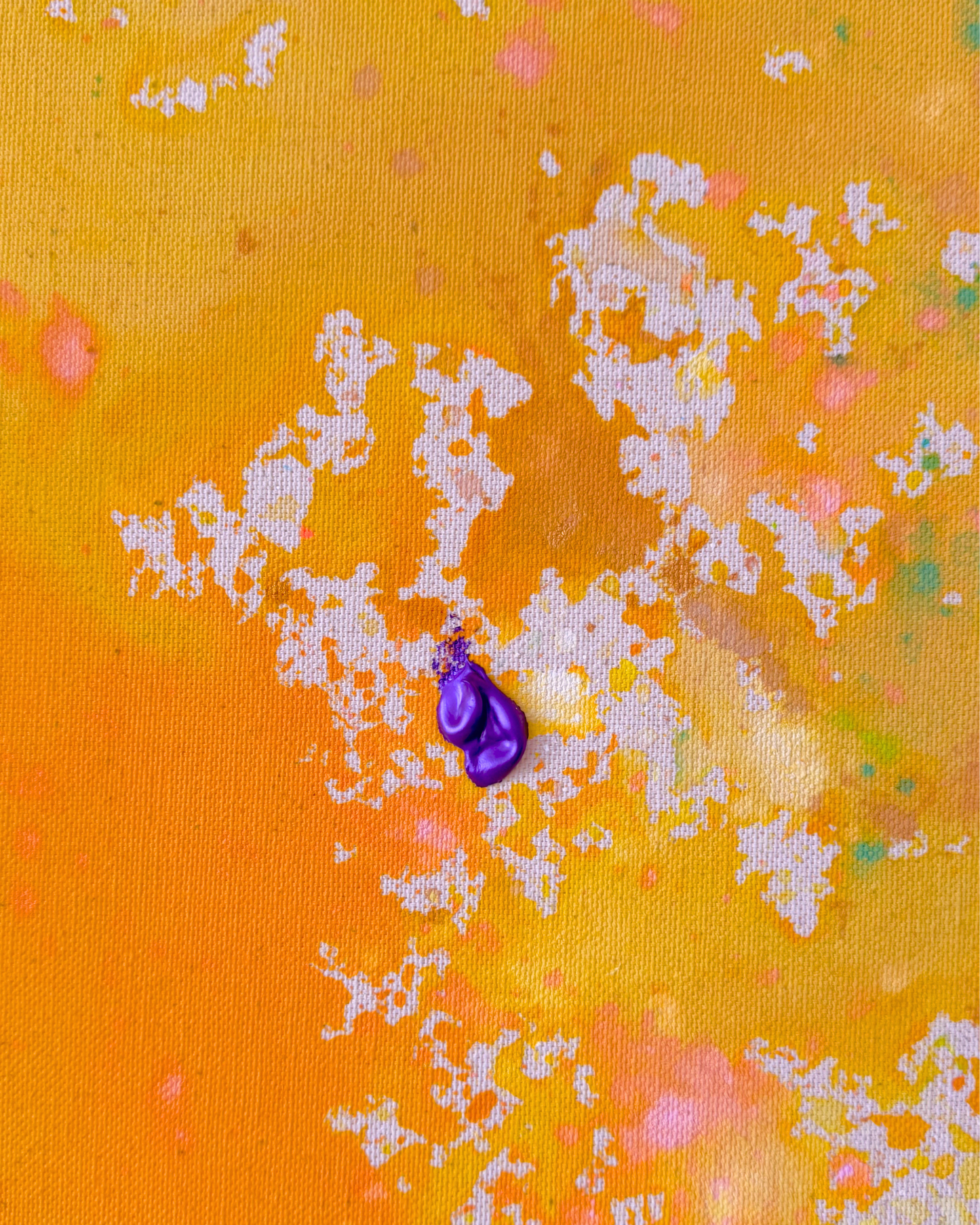 BEING ALIVE IS THE SPECIAL OCCASION 120x120cm