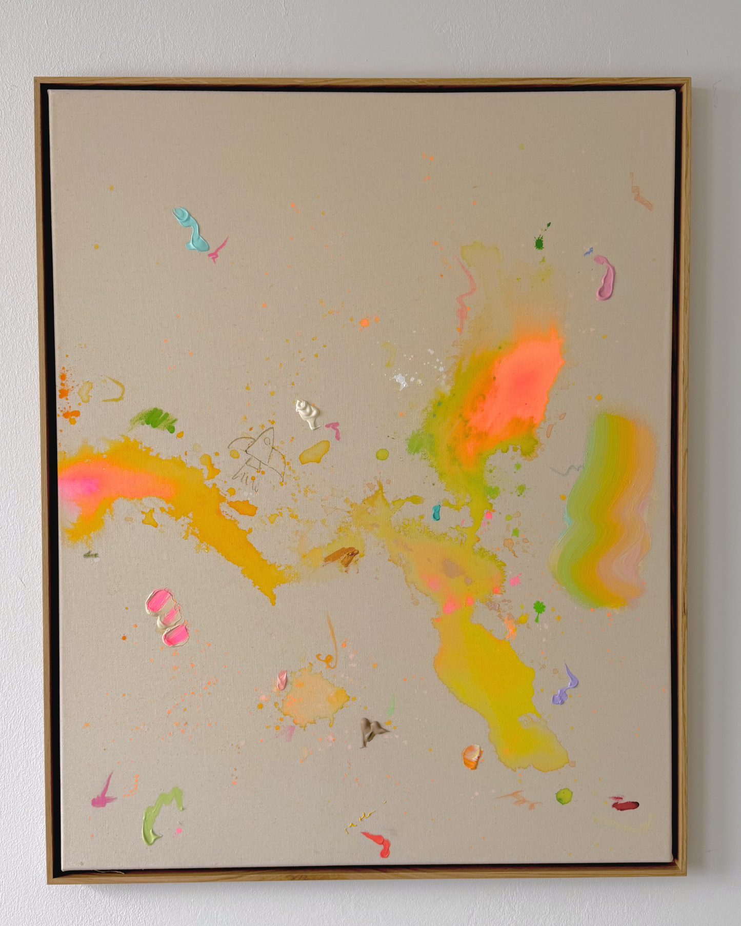ES DARF LEICHT SEIN Zwillingswerk 2x 80x100cm
