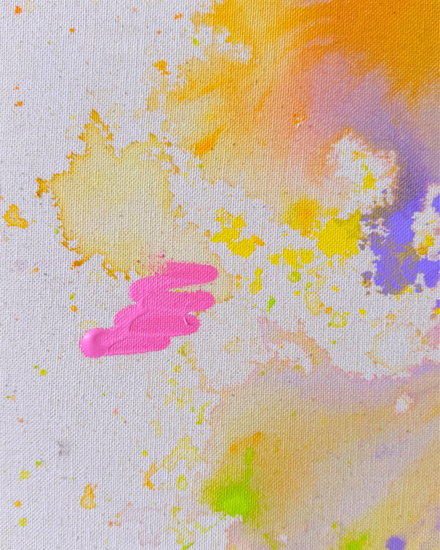 BEING ALIVE IS THE SPECIAL OCCASION 120x120cm