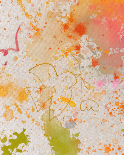 LOOK AT ALL THE MAGIC 160x160cm