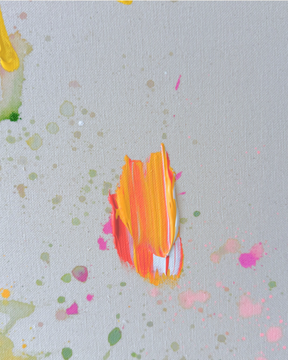 ICH WÜNSCH DIR Regenbogen 110x90cm