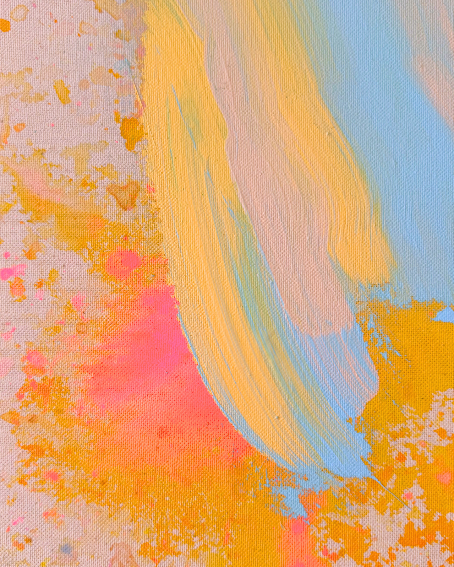 BEING ALIVE IS THE SPECIAL OCCASION 120x120cm