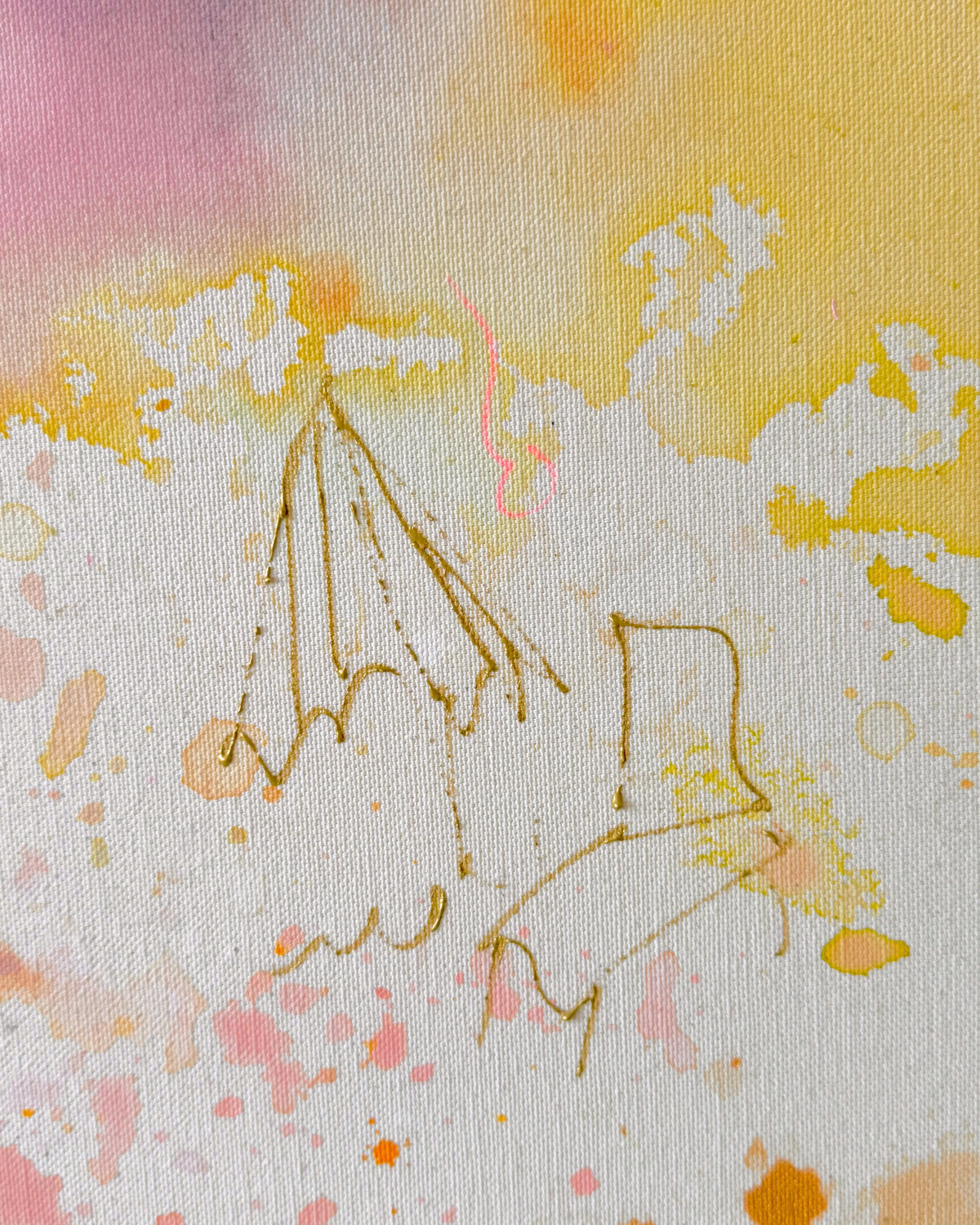 CALMA Kleeblatt 110x90cm