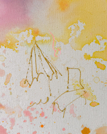 CALMA Kleeblatt 100x90cm