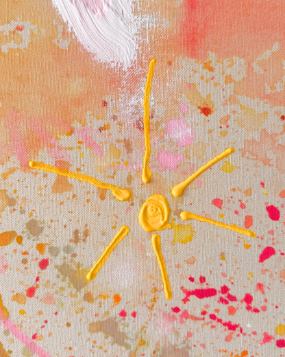 LOOK AT ALL THE MAGIC 160x160cm