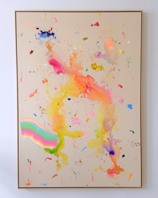 ICH WÜNSCH DIR Löwe 170x120cm EXTRA TIEF