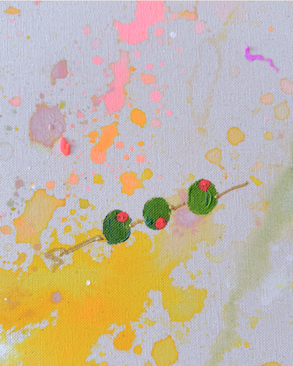 ICH WÜNSCH DIR Regenbogen 110x90cm
