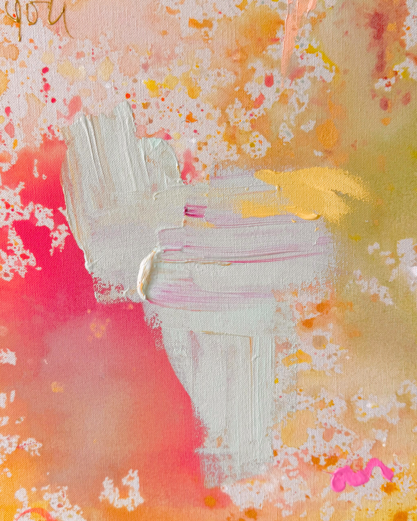 LOOK AT ALL THE MAGIC 160x160cm